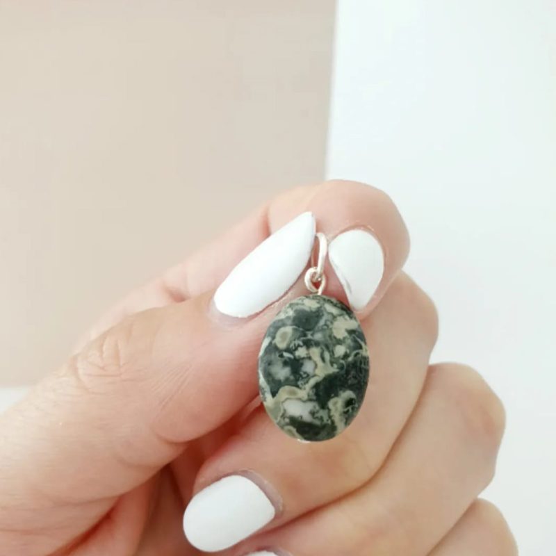 Dije de piedra variolite