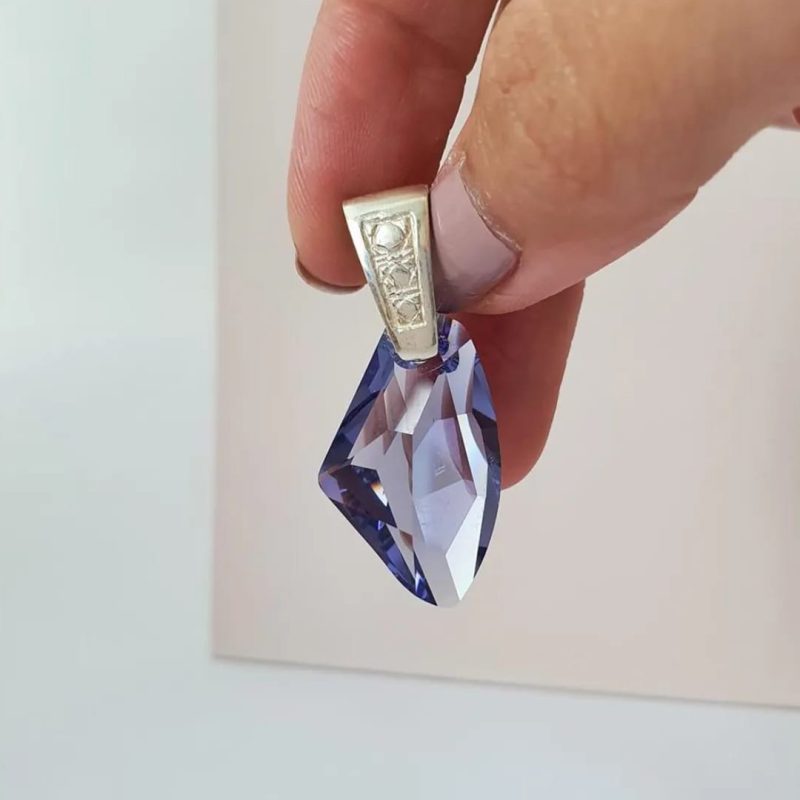 Dije Péndulo cristal SW violeta