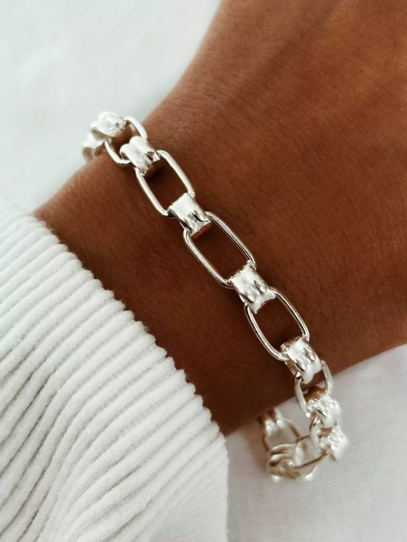 PULSERA ESTILO ROLO FORCECON DOBLE ARGOLLAS