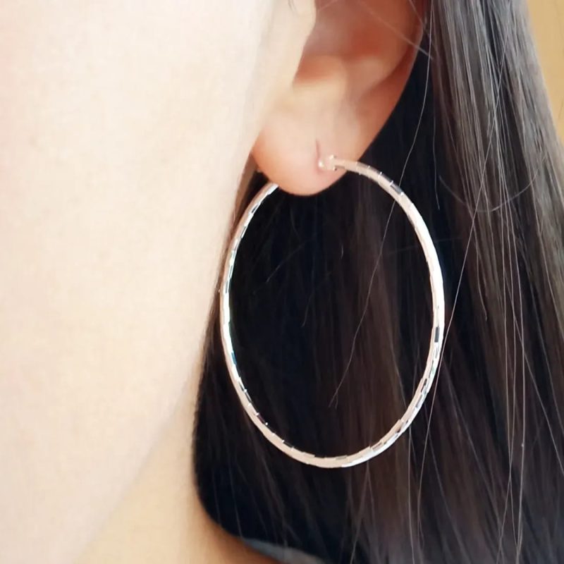 ARGOLLA LABRADA 43MM -PLATA 925