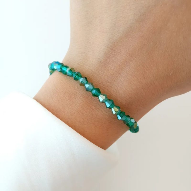 PULSERA ELASTIZADA MORELIA VERDE